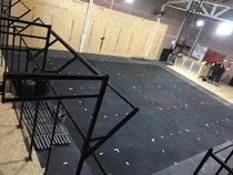 Comprar Pisos Crossfit 100x100x1 Cm De Caucho Reciclado Goma Negro