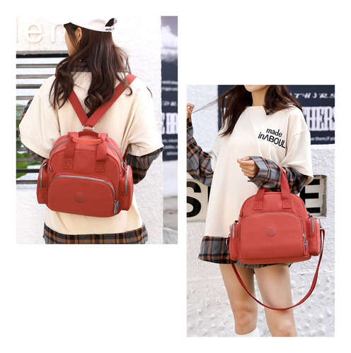 Bolsa De Moda Com Carregador Usb Portátil 2025 Cor Laranja