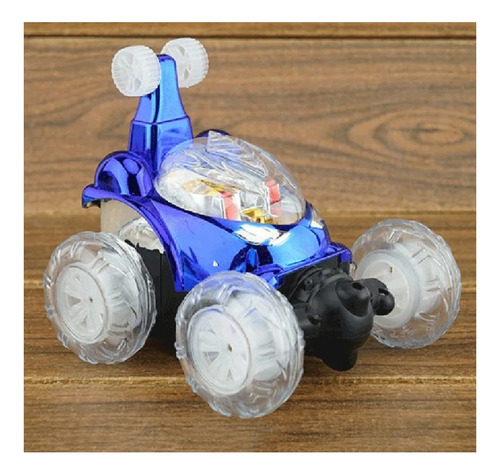 Carro R/c Stunt Car Bailarín Acrobacias Luces Y Música 360°