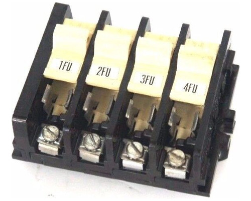 Lot Of 4 Buchanan Fuse Block Holders  Vvm