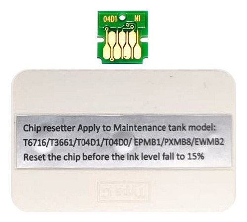 Reseteador Y Chip Para Epson L6171 L6198 L14150 L6270 L6490