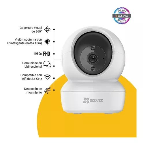 Cámara IP WIFI Interior Full HD 2mp Ezviz - Cámaras de Seguridad