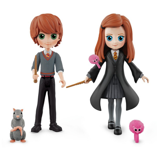 Wizarding World, Set De Magical Minis Ron Y Ginny Weasley