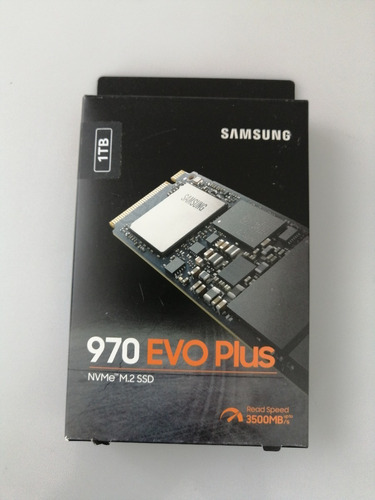 Samsung 970 Evo Plus 1tb Nvme  Formato 2280-3500mbs