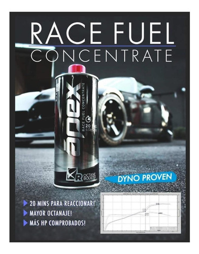 Imagen 3 de 4 de Apex Octane Booster 8r Aditivo Aumentador De Octanaje