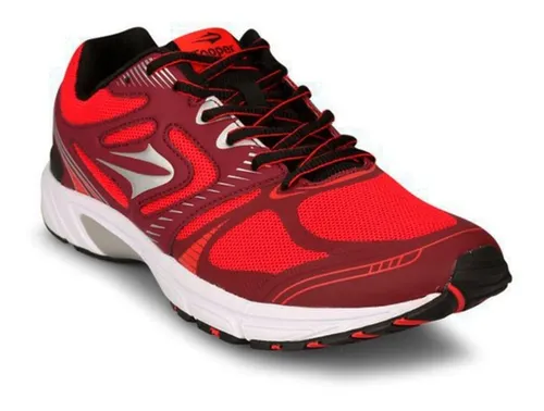 Zapatillas Topper Running Hombre Wind Roja Original