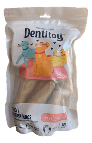 Carnaza Para Perros Pierna Dentitoy Juguetes De Premios