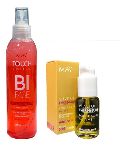 Mav Styling  & Form Touch Bi Fase  X 210 Ml + Serum X 30 Ml