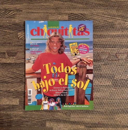 Revista Chiquititas 1998 N°45 Todos Bajo El Sol (Usado)