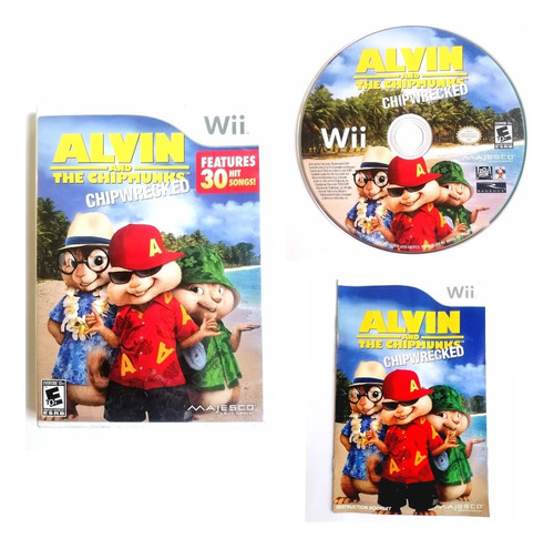 Alvin And The Chipmunks Chipwrecked Wii Nintendo (Reacondicionado)