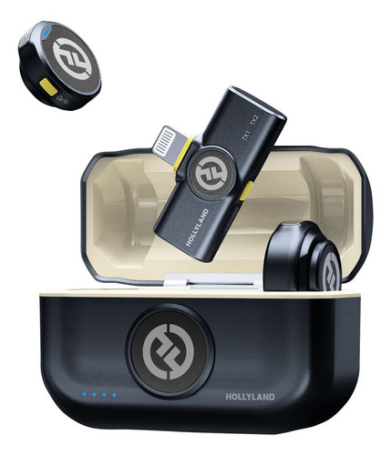 Microfone Sem Fio Para iPhone Hollyland Lark M2 Lightning