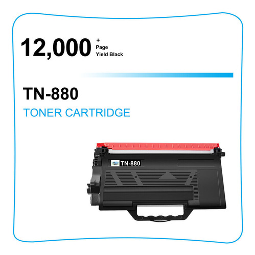 5pk Tn880 Toner Compatible With Brother Hl L6200dwt L620 Cch
