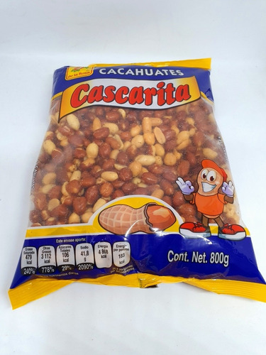 Cacahuate Cascarita Español 800gr De La Rosa Esnafer Sol