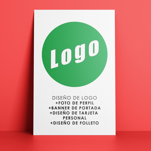 Logo + Perfil + Flyer + Portada + Diseño De Tarj Personal