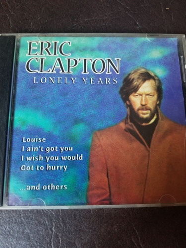 Cd,eric Clapton,lonely Years,1998