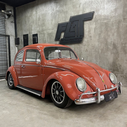 Volkswagen Fusca 1962 - 1500cc - Coral Red