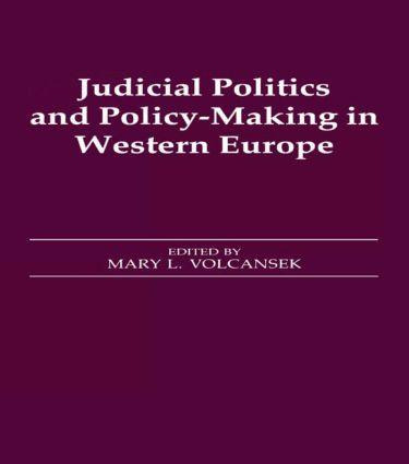 Libro Judicial Politics And Policy-making In Western Euro...