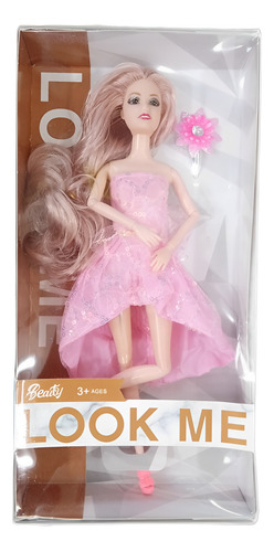 Muñecas Barbie Con Lindos Vestidos Look Me