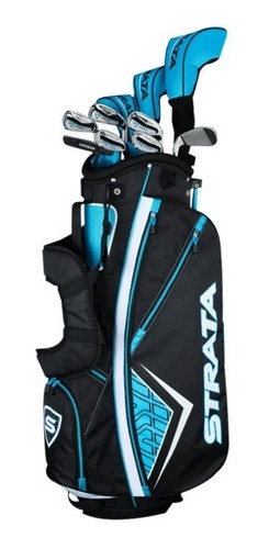 Golf Center Set Strata Plus Dama Grafito Lady 14 Piezas   