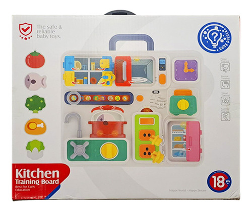 Juguete Didactico De Encastre Pequeño Chef Ok Baby