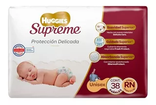 Pañales Huggies Supreme Recién Nacido 1 Paquete C/38pzs