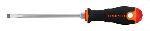 Destornillador Plano 1/4'' X 6'' Comfort Grip Truper 14000