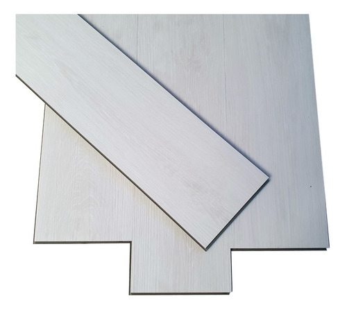 Imagen 3 de 7 de Piso Flotante Spc Madera Blanca Vista Click 5 Mm Por M2 Soul