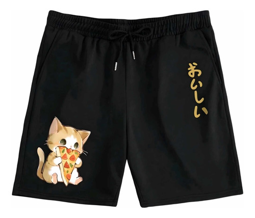 Short Gym Hombre Deportiva  Ropa Hombre Mod Cat Man