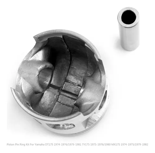 Piston Ring Kit +1.00 For Yamaha 175dt 175 Mx 67,00