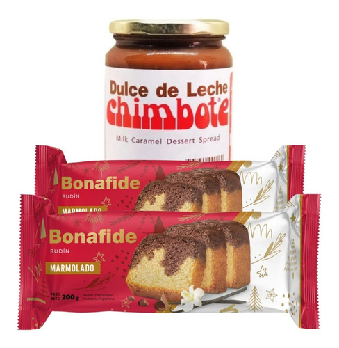 Dulce De Leche Chimbote + Budin Bonafide X 2