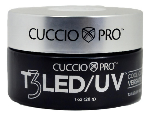 Gel T3 Controlled Clear Versalility Cuccio Led/uv De 28 G