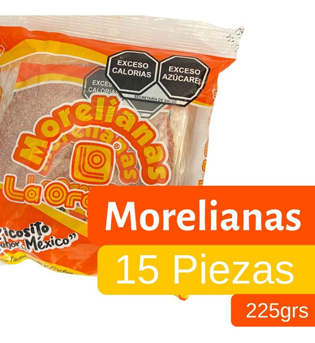 Tortillas De Tamarindo Dulces La Orquidea Morelianas 15pz