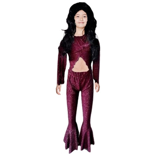 Disfraz De Selena Quintanilla Inspirado Niña Purpura Halloween Accesorio Dia De Muertos Personaje Terror Fiesta 