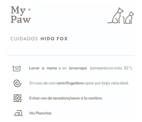 Camas Cuchas Nido Para Perros Y Gatos My Paw Fox Grandes