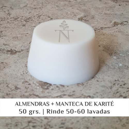 Acondicionador Sólido De Almendras Suavidad Y Brillo