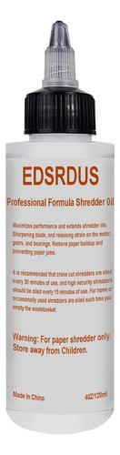 Edsrdus 4oz Professional Shredder Oil Lubricante De Triturad