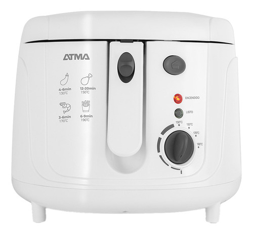 Freidora De Aceite Atma Essential Df5318p 2.5lts 1800w 