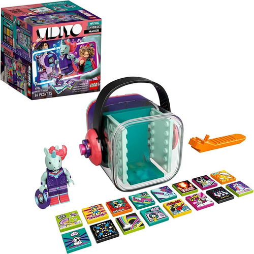 Lego Vidiyo Unicorn Dj Beatbox 43106 Musi Video Maker 84 Pzs