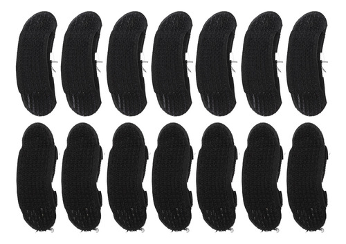 Pinzas Para El Pelo Con Volumen, 7 Pares De Almohadillas, Ac