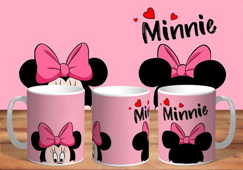 Taza Infantil De Plástico - Micky Mouse Personaje Minnie