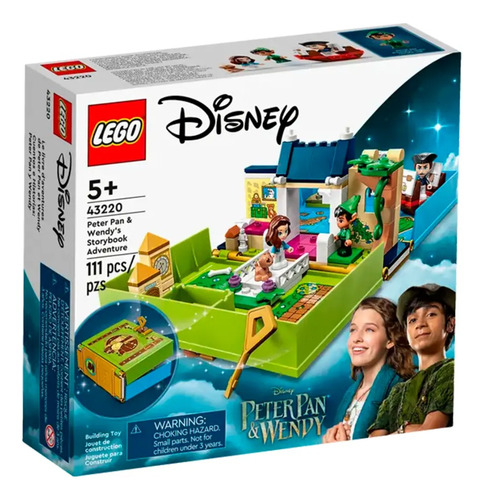 Cuentos E Historias Peter Pan Wendy Lego Disney 111pcs Febo