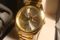 Comprar Precioso Reloj Orient Automatic '90 Dorado  Nos! Unico Joya! Dorado Dorado Dorado Metalizado