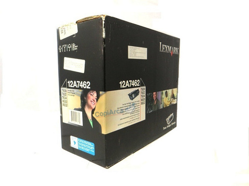 Lexmark T630 T632 T634 Toner Negro 21kc Facturado 12a7462