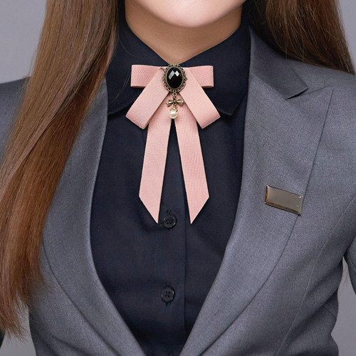 Broche De Lazo Para Mujer, De Lazo, Decoración Rosa