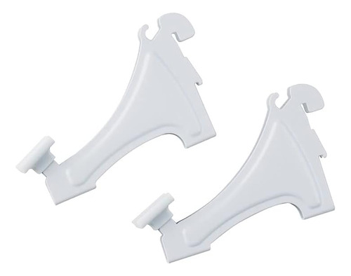 Shelftrack 2817 Soportes Estante De Zapatos, 3 , Blanco