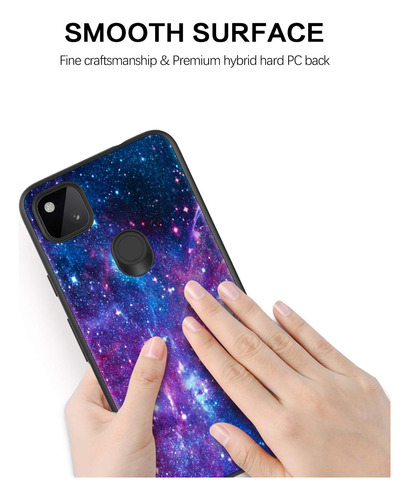 Bentoben Pixel 4a Case, Google Pixel 4a Case, Slim Fit Glow
