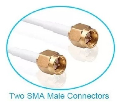 Antena Externa 3g 4g Lte Con Conector Sma 2 Metros
