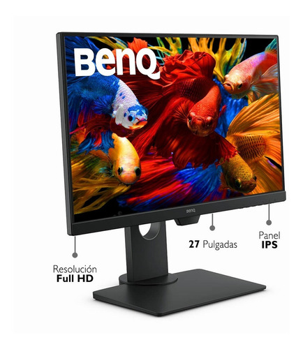 Monitor Benq 23.8 Gw2480t Full Hd Bisel Delgado Panel Ips Color Negro