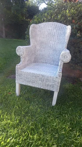 comprar Sillon Bergere De 1 Cuerpo De Hilo Natural