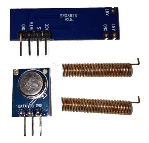 433mhz Modulo Comunicacion Radiofrecuencia Tx Y Rx